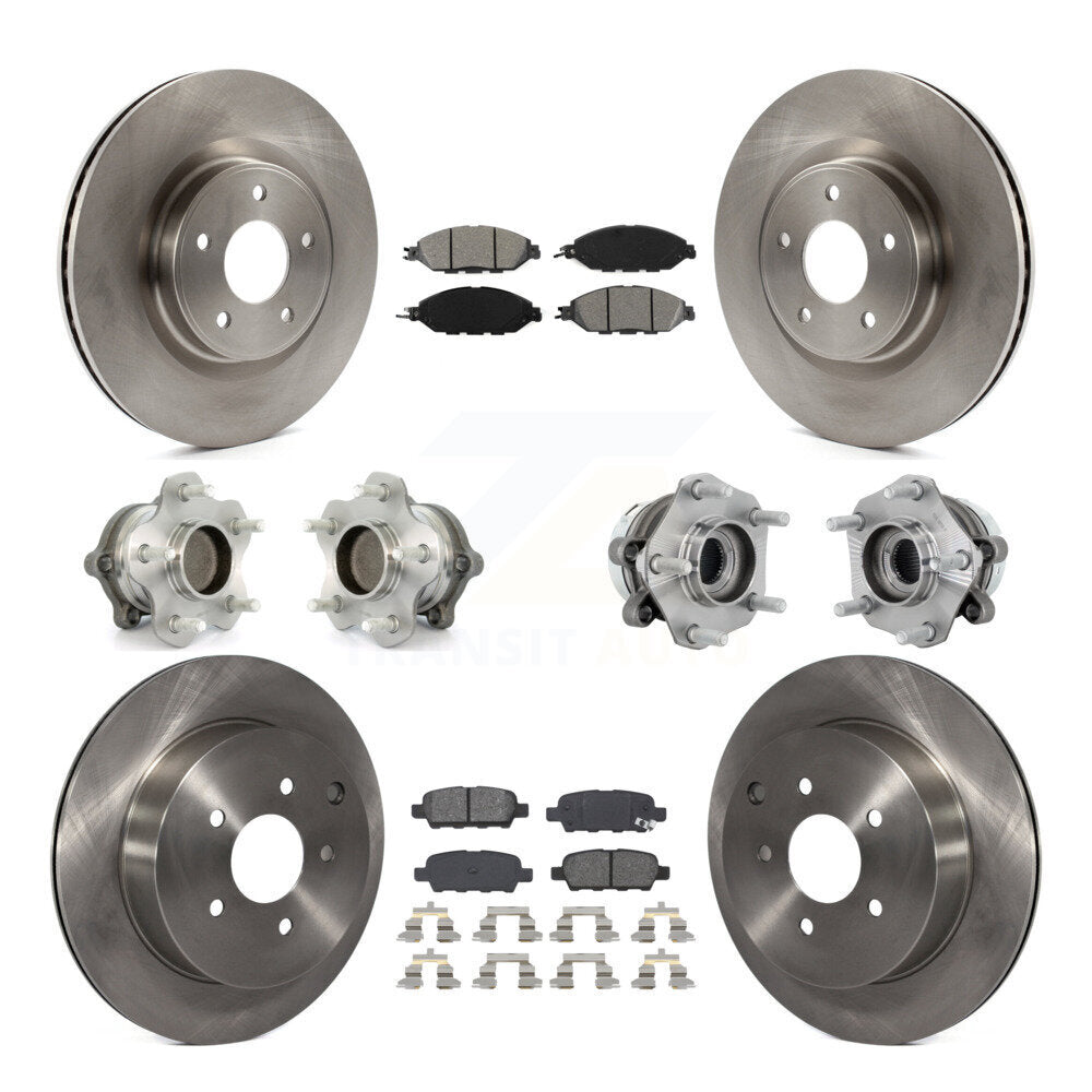 Transit Auto KBB-131190 Wheel Bearing and Hub Assembly for 2019-2024 Nissan Murano - Front and Rear product image