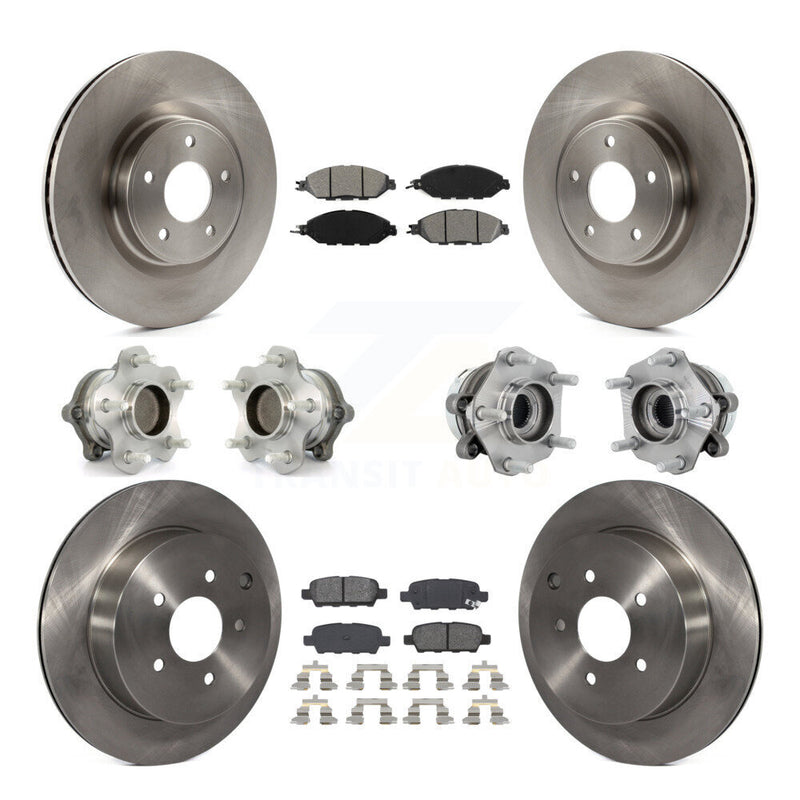 Transit Auto KBB-131190 Wheel Bearing and Hub Assembly for 2019-2024 Nissan Murano - Front and Rear product image