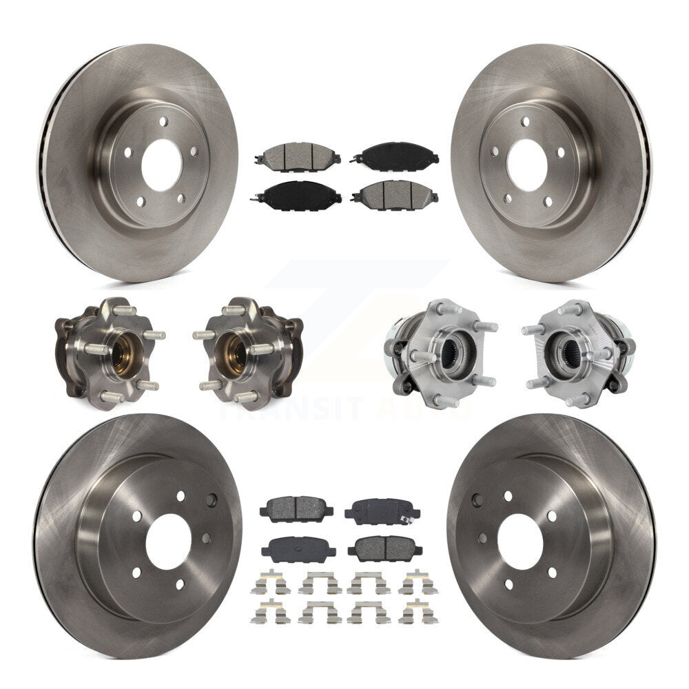 Transit Auto KBB-131191 Wheel Bearing and Hub Assembly for 2019-2023 Nissan Murano - Front and Rear product image
