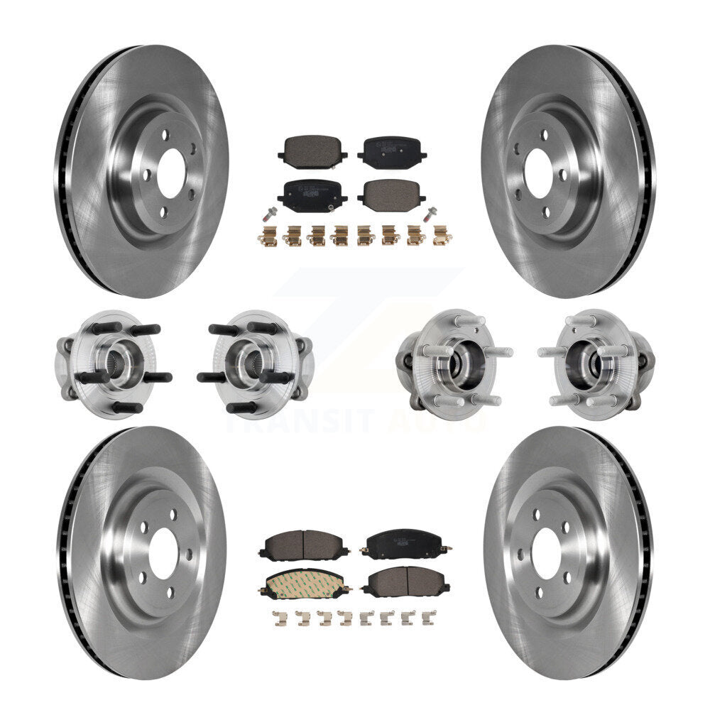 Transit Auto KBB-131220 Wheel Bearing and Hub Assembly for 2020-2022 Ford Police Interceptor Utility, Lincoln Aviator - Front and Rear product image