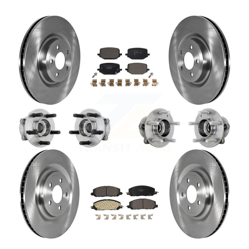 Transit Auto KBB-131220 Wheel Bearing and Hub Assembly for 2020-2022 Ford Police Interceptor Utility, Lincoln Aviator - Front and Rear product image