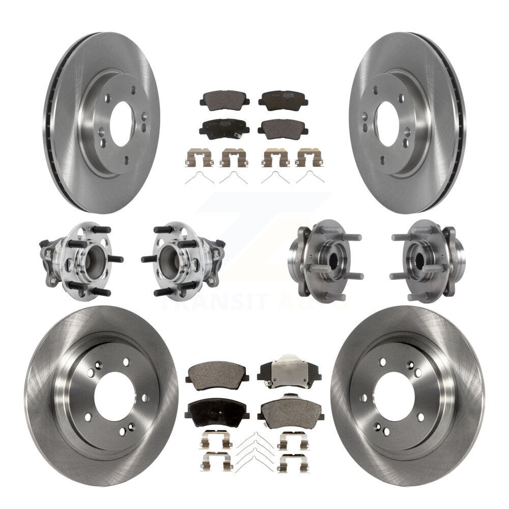 Transit Auto KBB-131232 Wheel Bearing and Hub Assembly for 2017-2019 Hyundai Ioniq - Front and Rear product image