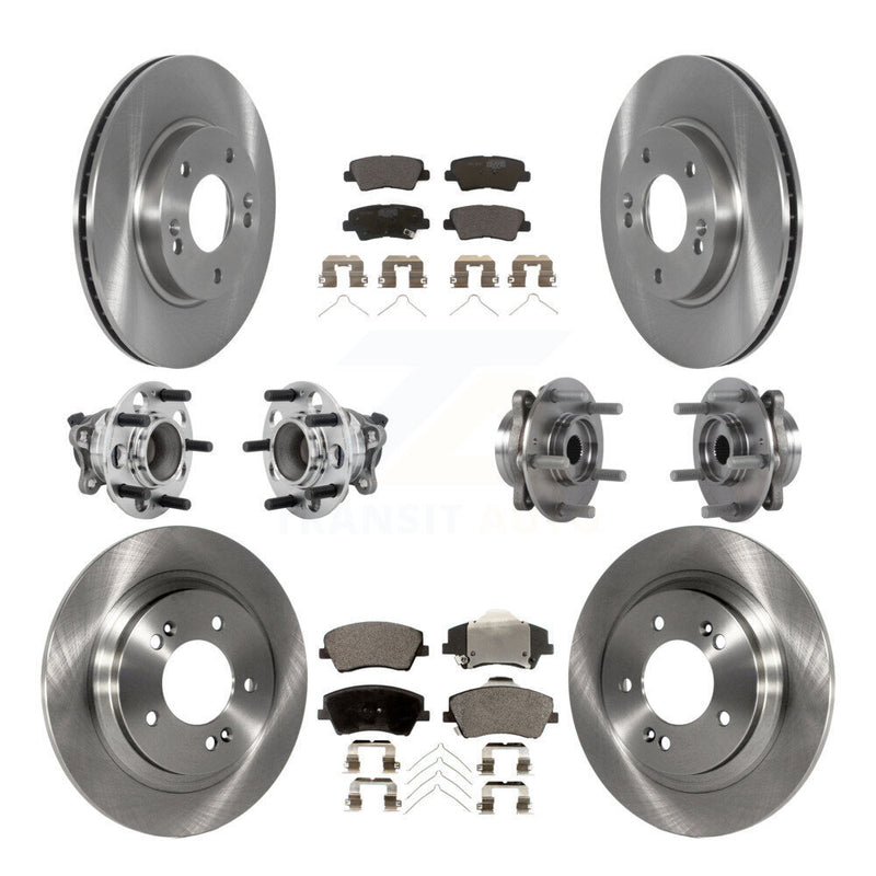 Transit Auto KBB-131232 Wheel Bearing and Hub Assembly for 2017-2019 Hyundai Ioniq - Front and Rear product image