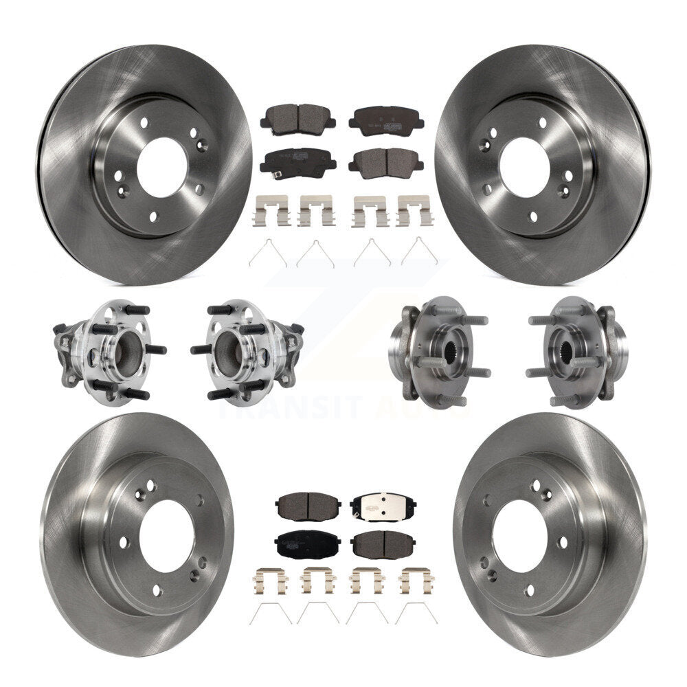 Transit Auto KBB-131233 Wheel Bearing and Hub Assembly for 2018-2023 Kia Forte, Hyundai Elantra GT - Front and Rear product image