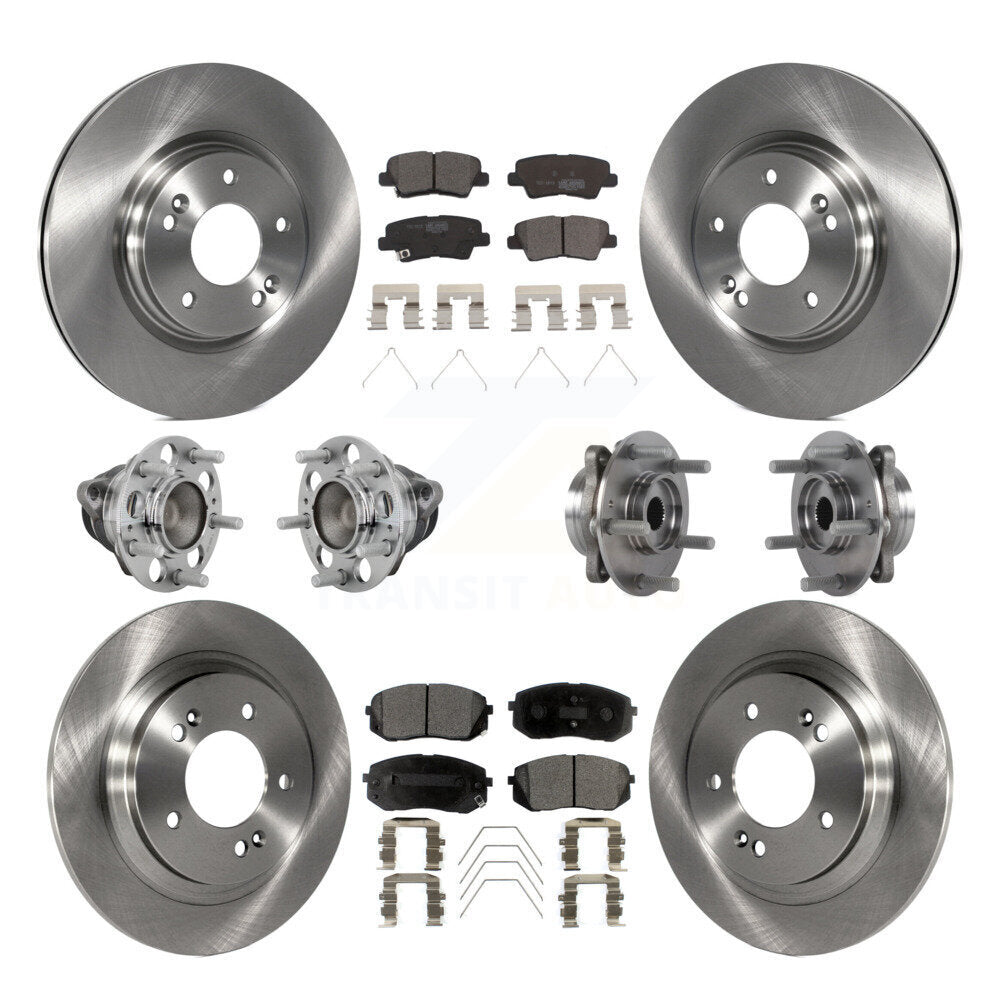 Transit Auto KBB-131235 Wheel Bearing and Hub Assembly for 2018-2020 Hyundai Elantra GT - Front and Rear product image