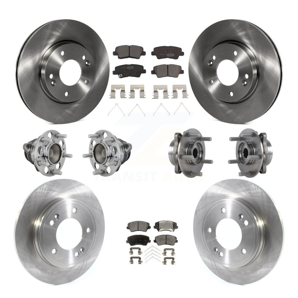 Transit Auto KBB-131236 Wheel Bearing and Hub Assembly for 2019-2021 Hyundai Veloster - Front and Rear product image
