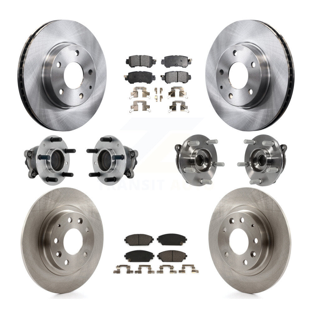 Transit Auto KBB-131240 Wheel Bearing and Hub Assembly for 2016-2018 Mazda CX-3 - Front and Rear product image