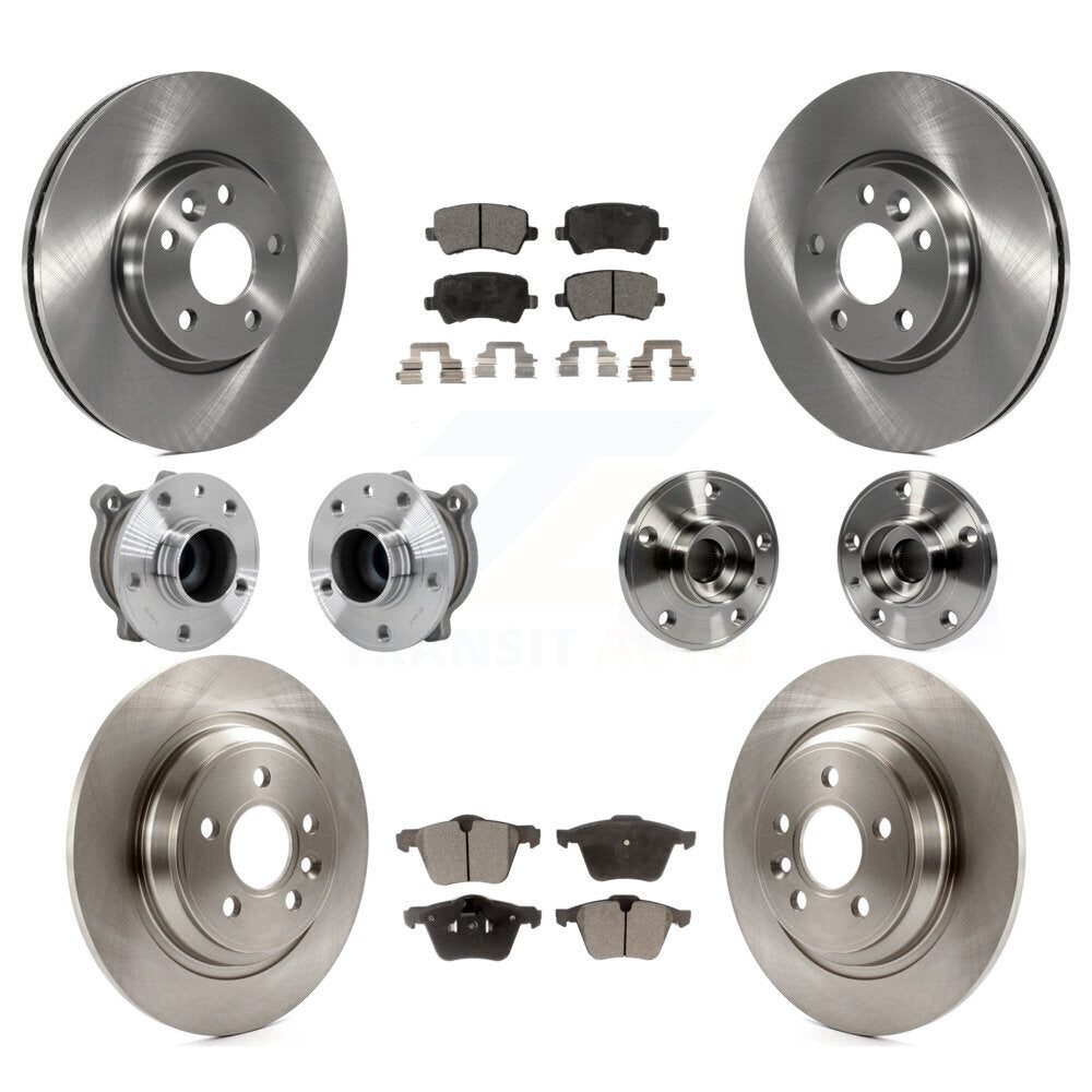 Transit Auto KBB-131245 Wheel Bearing and Hub Assembly for 2008 Volvo V70 - Front and Rear product image