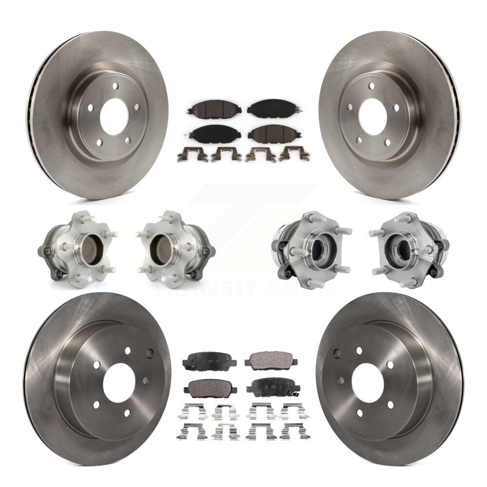 Transit Auto KBB-131266 Wheel Bearing and Hub Assembly for 2019-2024 Nissan Murano - Front and Rear product image