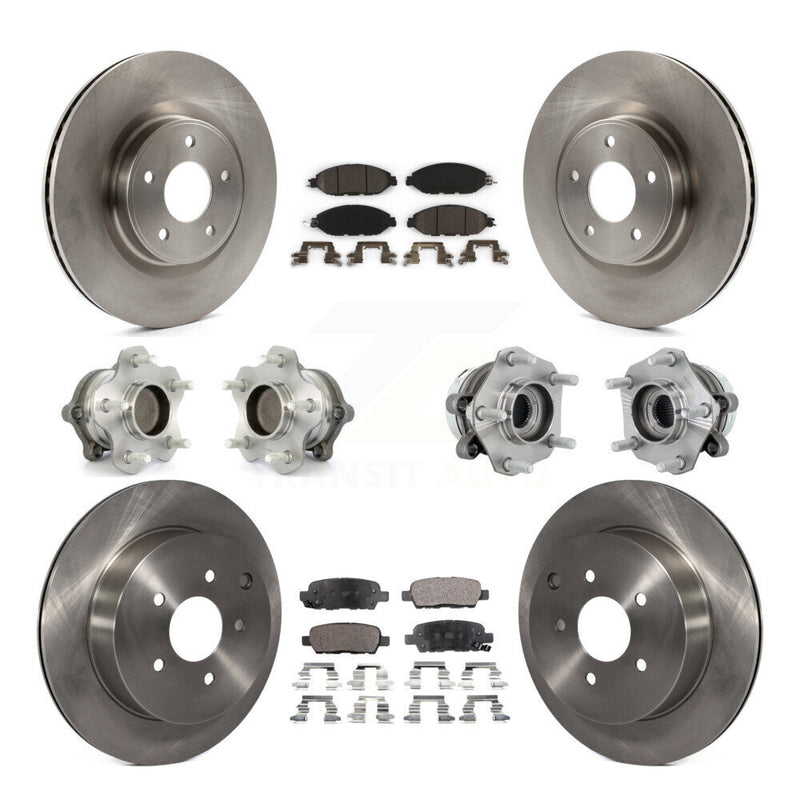 Transit Auto KBB-131266 Wheel Bearing and Hub Assembly for 2019-2024 Nissan Murano - Front and Rear product image