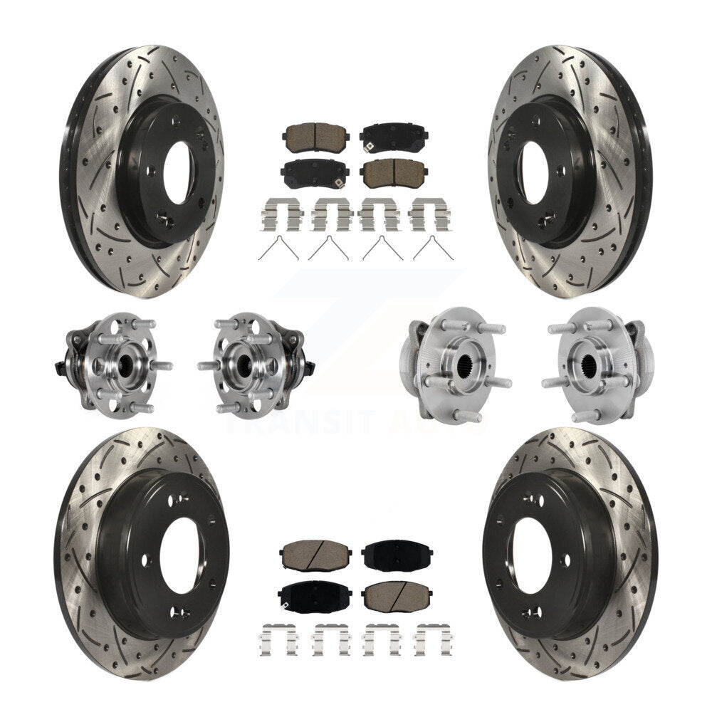 Transit Auto KBB-131274 Wheel Bearing and Hub Assembly for 2018-2022 Hyundai Kona - Front and Rear product image