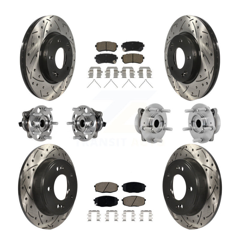 Transit Auto KBB-131274 Wheel Bearing and Hub Assembly for 2018-2022 Hyundai Kona - Front and Rear product image