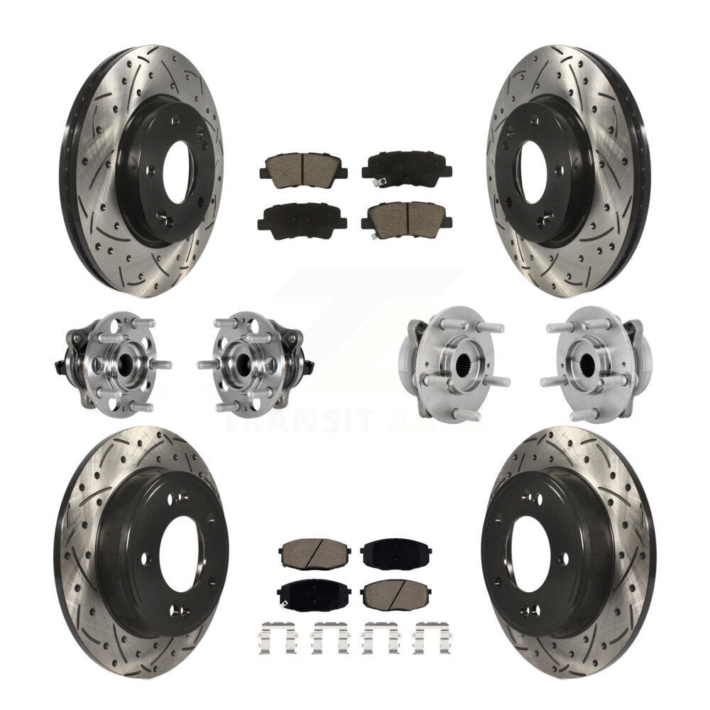 Transit Auto KBB-131276 Wheel Bearing and Hub Assembly for 2022 Hyundai Kona - Front and Rear product image