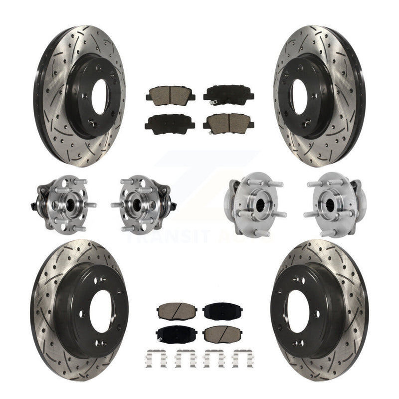 Transit Auto KBB-131276 Wheel Bearing and Hub Assembly for 2022 Hyundai Kona - Front and Rear product image