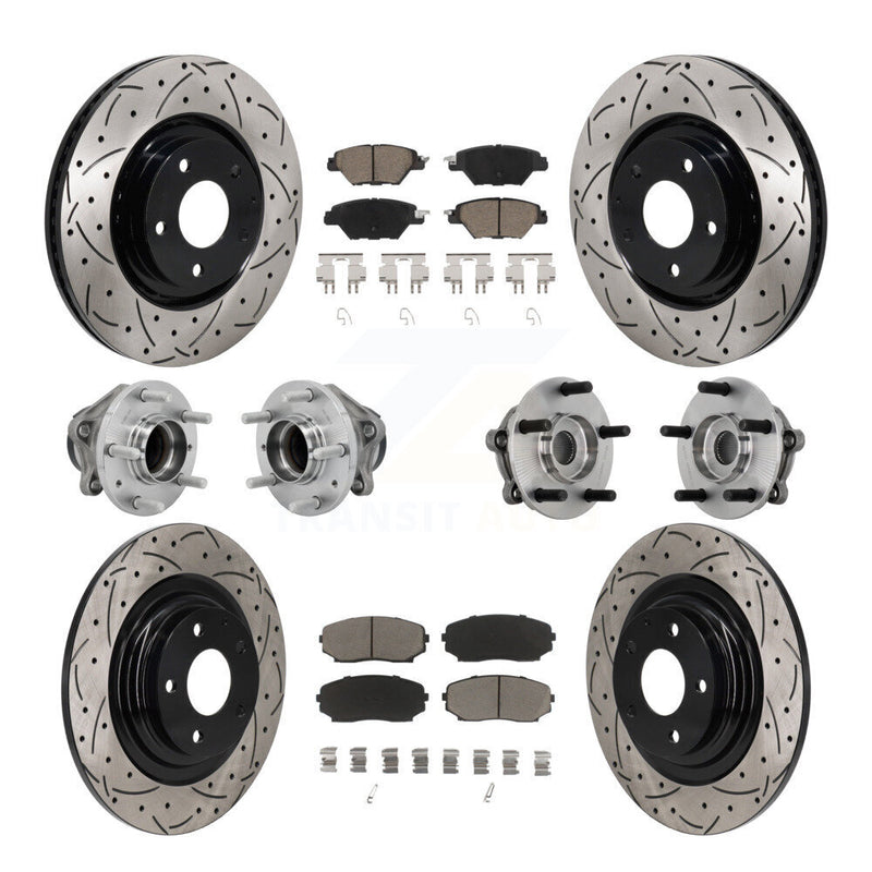 Transit Auto KBB-131277 Wheel Bearing and Hub Assembly for 2016-2021 Mazda CX-9 - Front and Rear product image