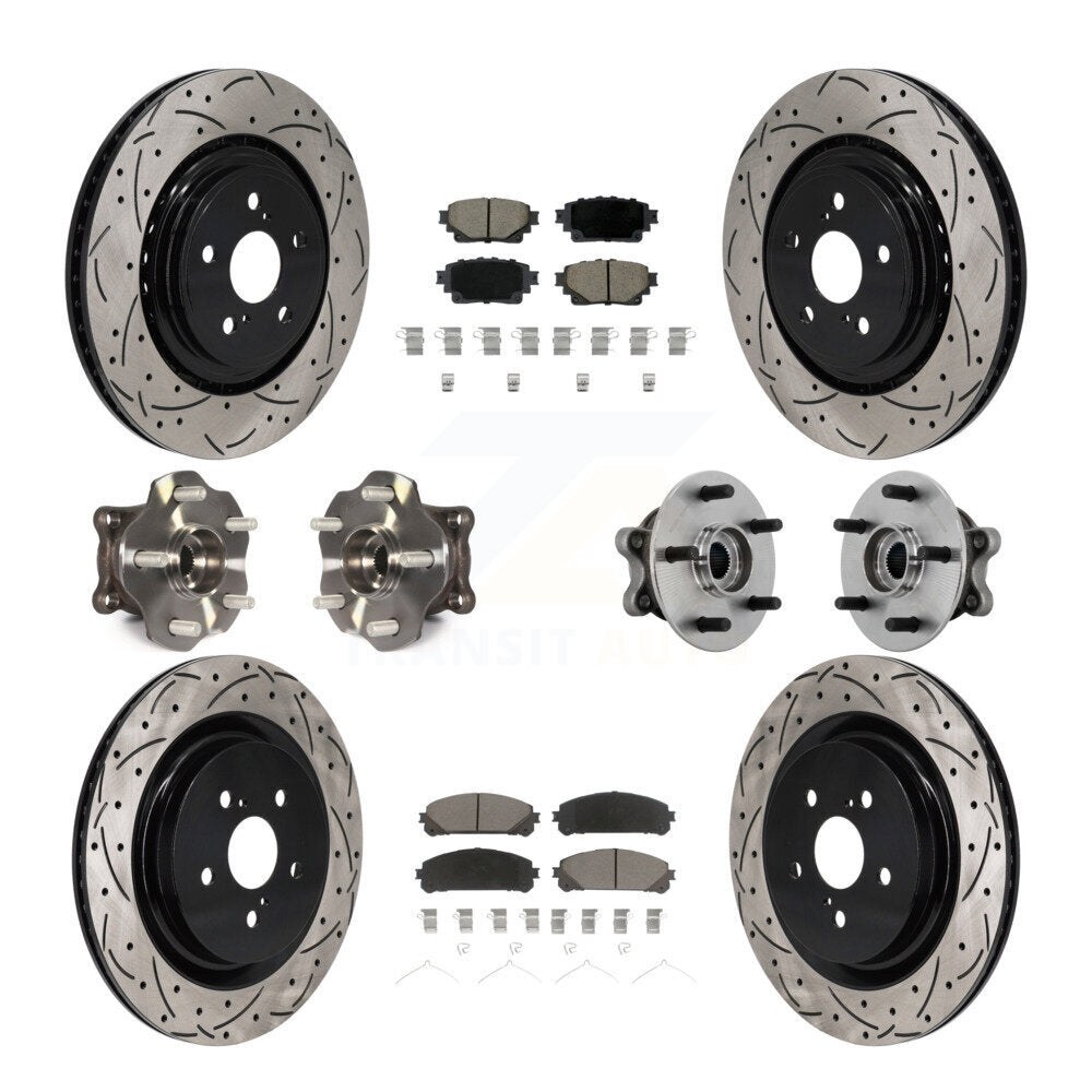 Transit Auto KBB-131278 Wheel Bearing and Hub Assembly for 2020-2022 Toyota Highlander - Front and Rear product image