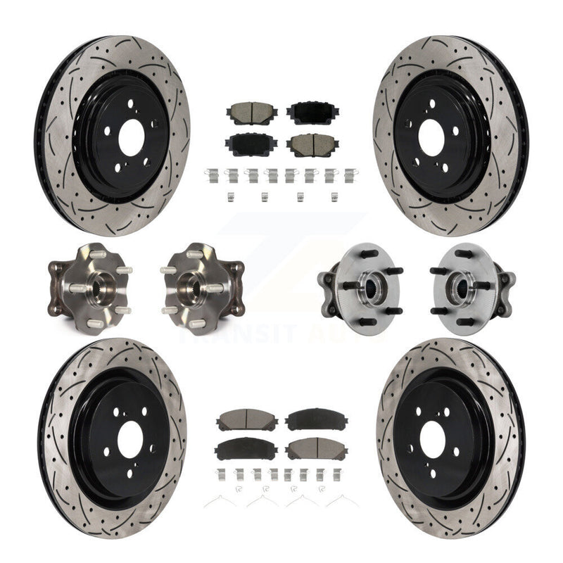 Transit Auto KBB-131278 Wheel Bearing and Hub Assembly for 2020-2022 Toyota Highlander - Front and Rear product image