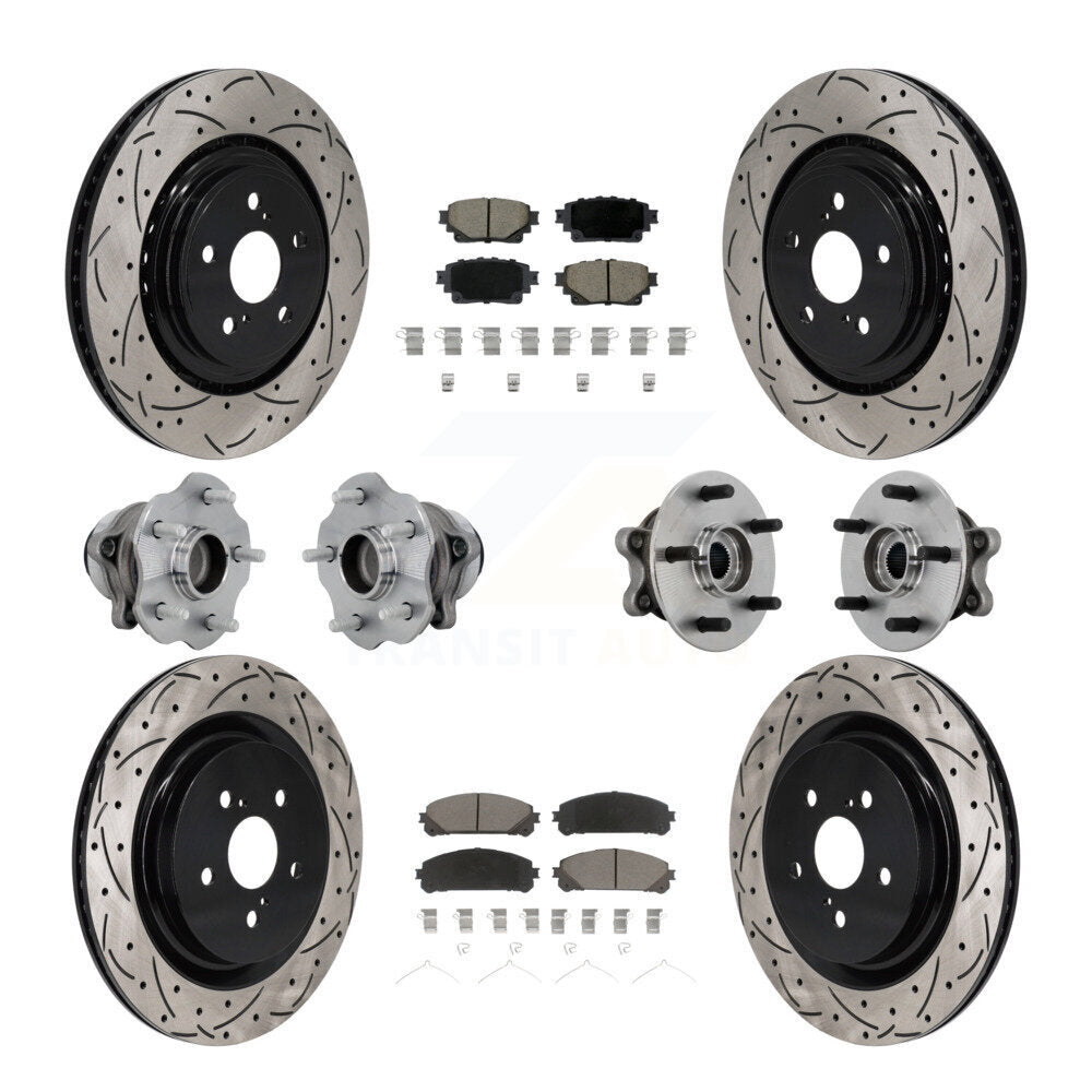 Transit Auto KBB-131279 Wheel Bearing and Hub Assembly for 2020-2022 Toyota Highlander - Front and Rear product image