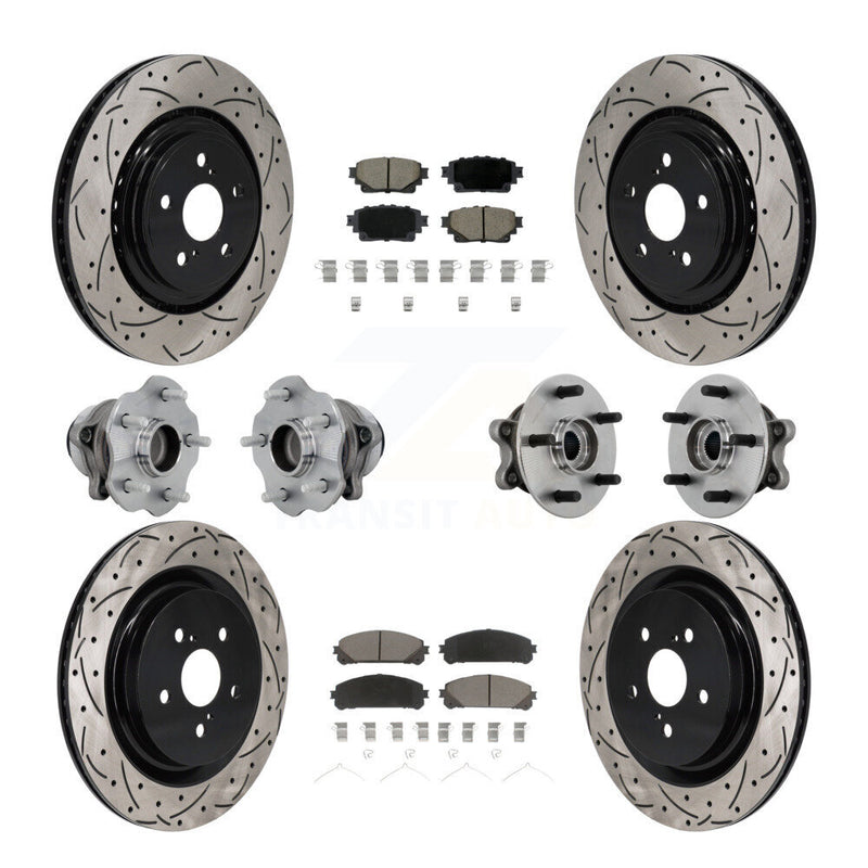 Transit Auto KBB-131279 Wheel Bearing and Hub Assembly for 2020-2022 Toyota Highlander - Front and Rear product image