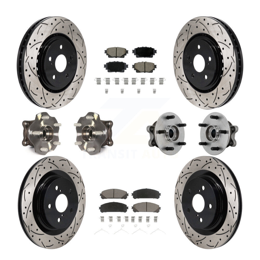 Transit Auto KBB-131280 Wheel Bearing and Hub Assembly for 2021-2023 Toyota Sienna - Front and Rear product image