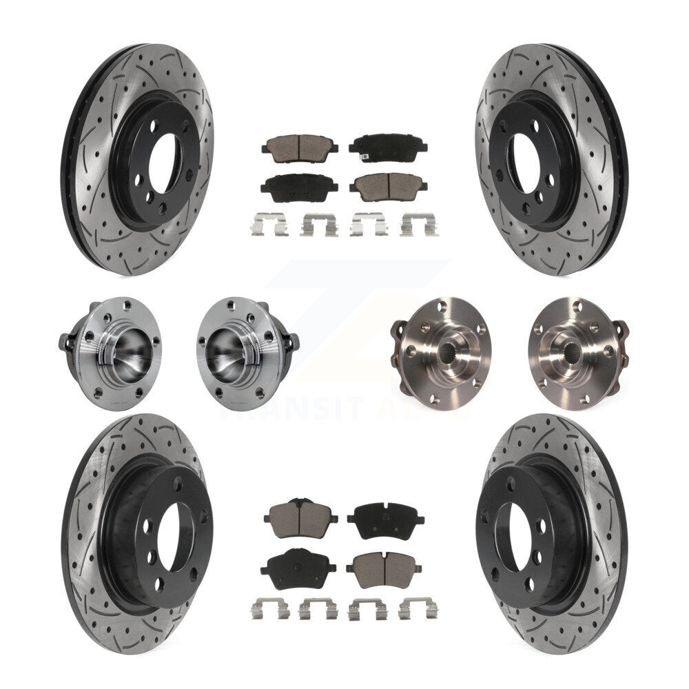 Transit Auto KBB-131281 Wheel Bearing and Hub Assembly for 2013-2015 Mini Cooper Paceman - Front and Rear product image