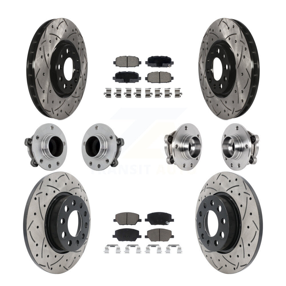 Transit Auto KBB-131285 Wheel Bearing and Hub Assembly for 2018-2022 Jeep Compass - Front and Rear product image