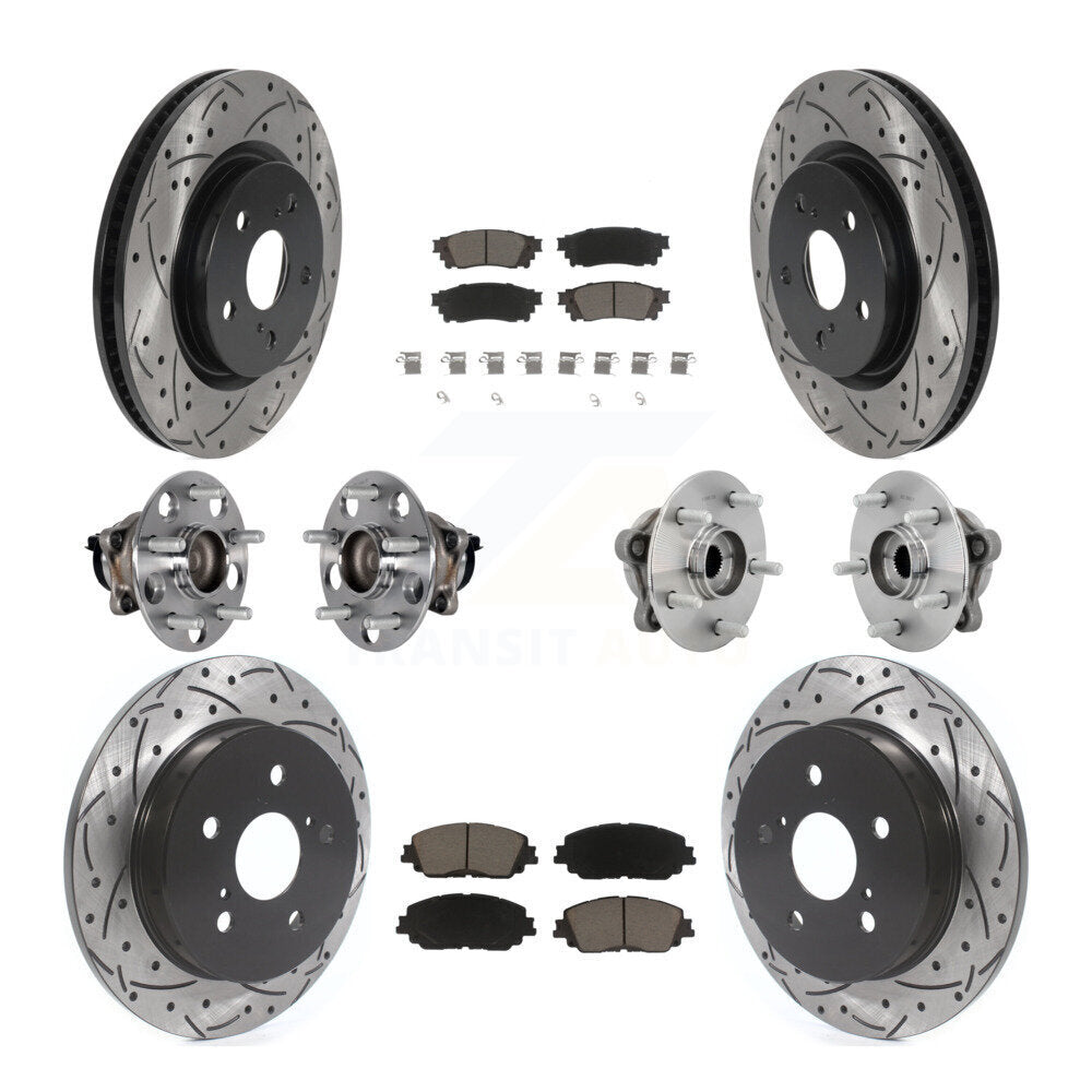 Transit Auto KBB-131286 Wheel Bearing and Hub Assembly for 2020 Toyota C-HR - Front and Rear product image