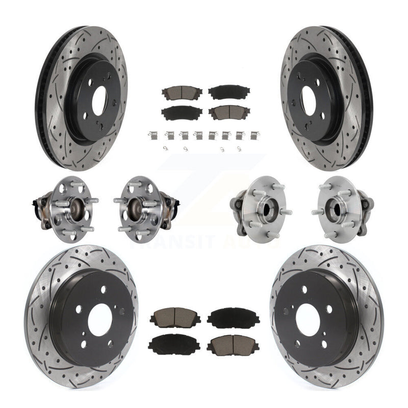 Transit Auto KBB-131286 Wheel Bearing and Hub Assembly for 2020 Toyota C-HR - Front and Rear product image