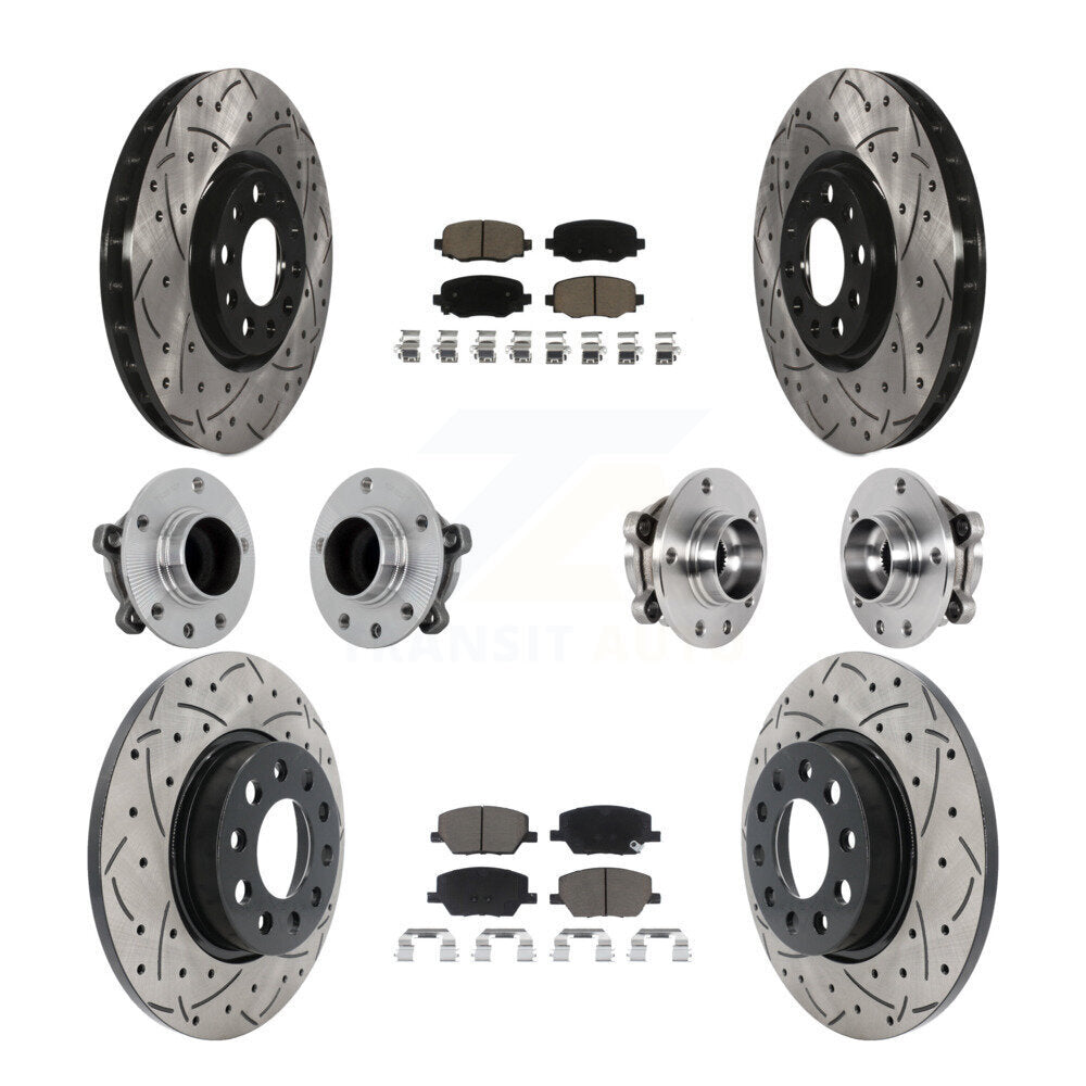 Transit Auto KBB-131291 Wheel Bearing and Hub Assembly for 2015-2021 Fiat 500X, Jeep Renegade - Front and Rear product image