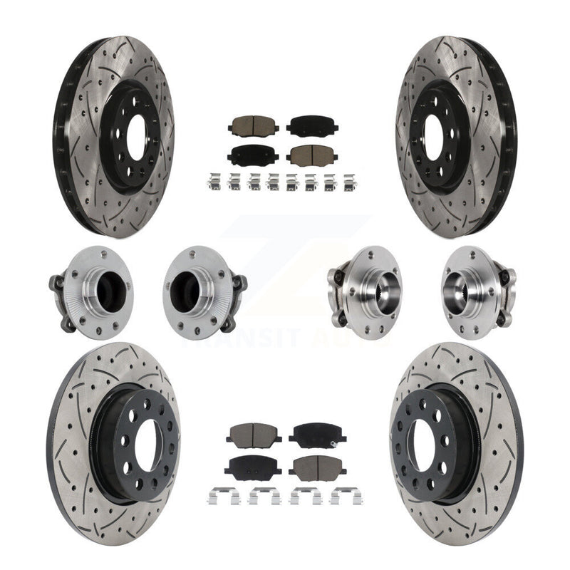 Transit Auto KBB-131291 Wheel Bearing and Hub Assembly for 2015-2021 Fiat 500X, Jeep Renegade - Front and Rear product image