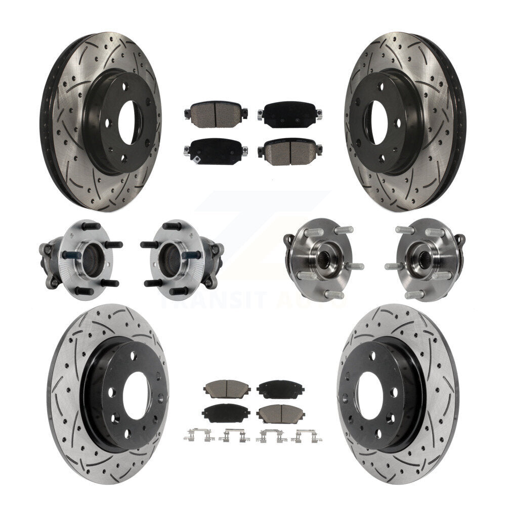Transit Auto KBB-131292 Wheel Bearing and Hub Assembly for 2019-2021 Mazda CX-3 - Front and Rear product image