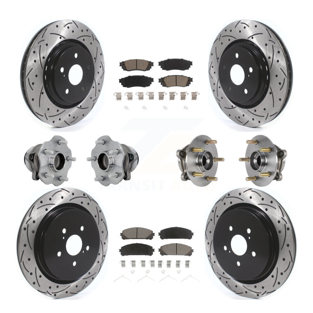 Transit Auto KBB-131297 Wheel Bearing and Hub Assembly for 2016-2019 Lexus RX350, Lexus RX350L, Lexus RX450h - Front and Rear product image