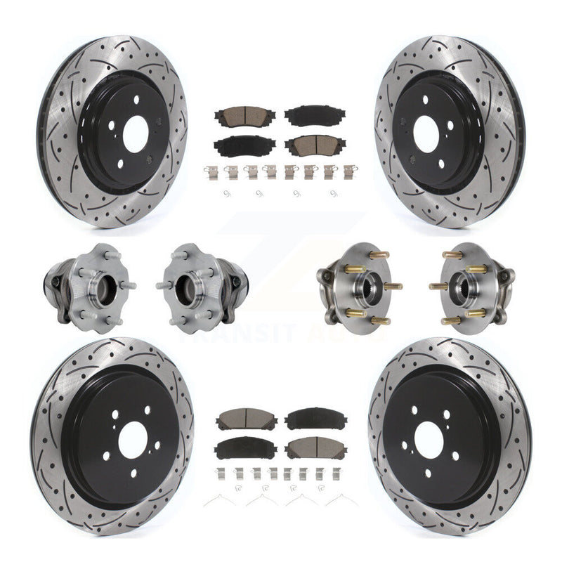 Transit Auto KBB-131297 Wheel Bearing and Hub Assembly for 2016-2019 Lexus RX350, Lexus RX350L, Lexus RX450h - Front and Rear product image