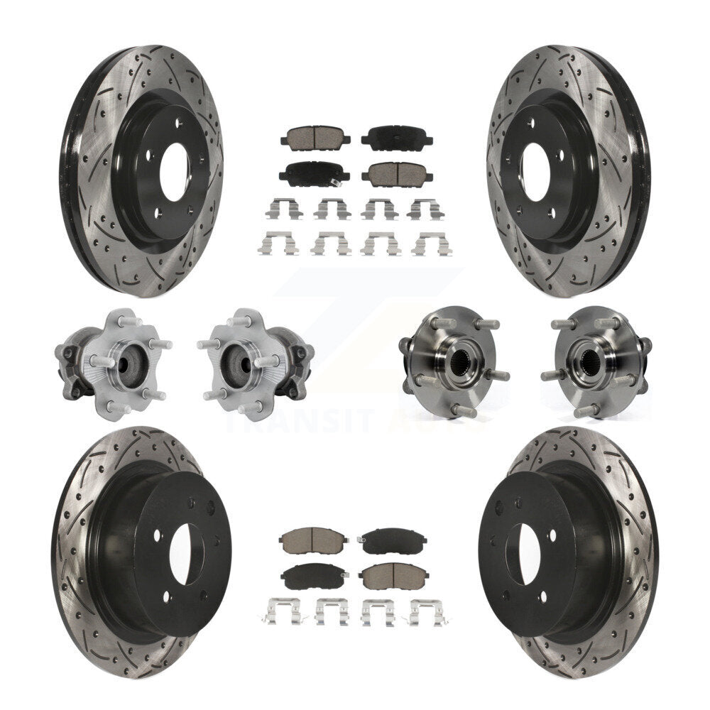 Transit Auto KBB-131298 Wheel Bearing and Hub Assembly for 2011-2017 Nissan Juke - Front and Rear product image