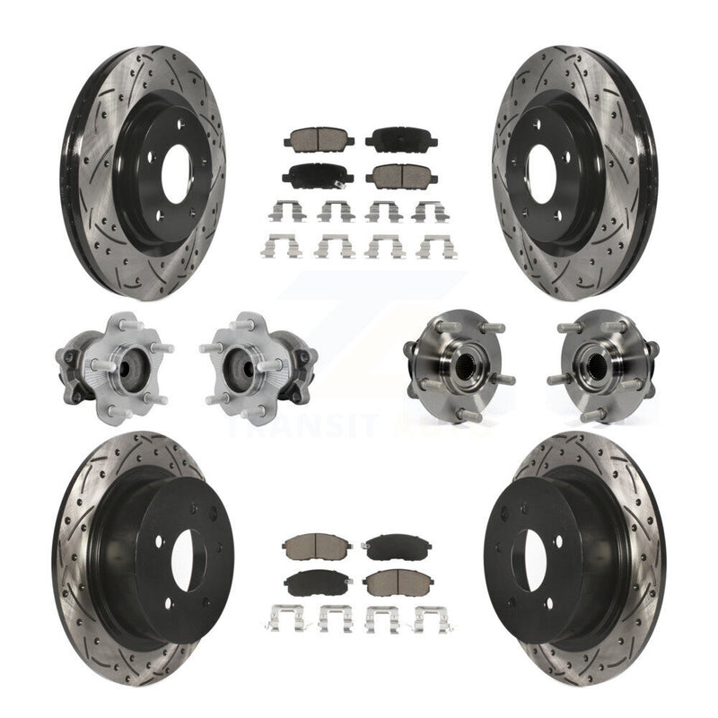 Transit Auto KBB-131298 Wheel Bearing and Hub Assembly for 2011-2017 Nissan Juke - Front and Rear product image