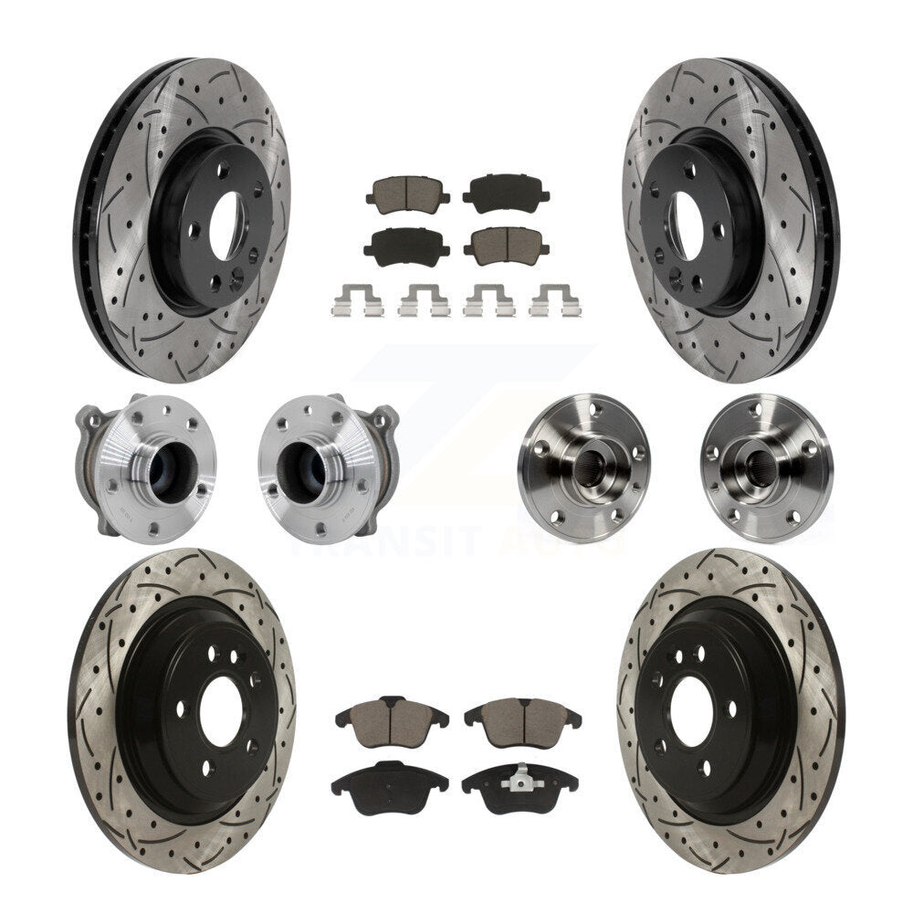 Transit Auto KBB-131301 Wheel Bearing and Hub Assembly for 2013-2014 Volvo S60 - Front and Rear product image