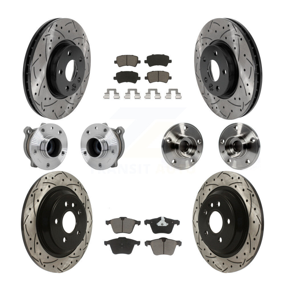 Transit Auto KBB-131302 Wheel Bearing and Hub Assembly for 2008 Volvo V70 - Front and Rear product image