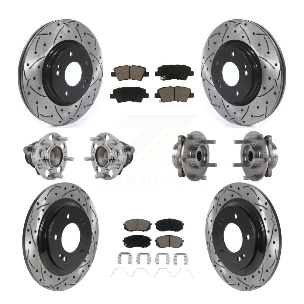 Transit Auto KBB-131303 Wheel Bearing and Hub Assembly for 2018-2020 Hyundai Elantra GT - Front and Rear product image