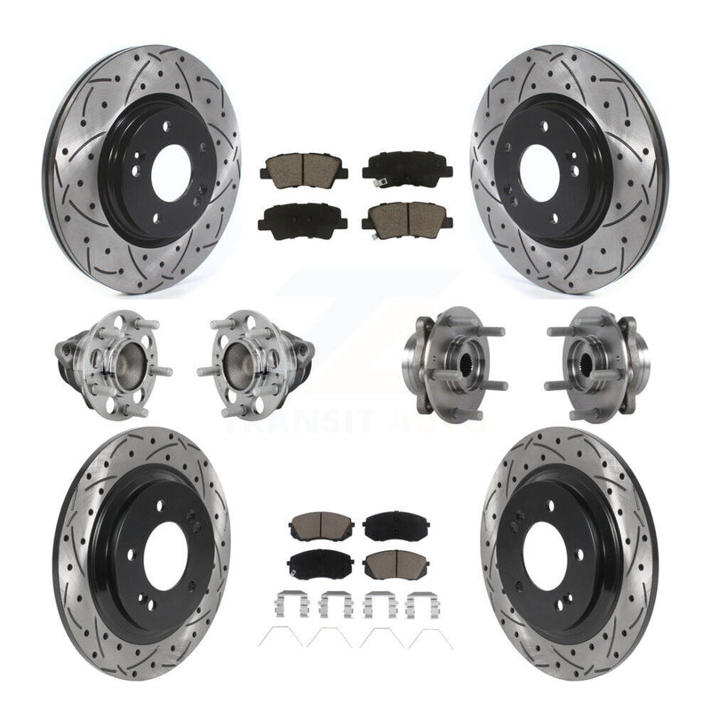 Transit Auto KBB-131303 Wheel Bearing and Hub Assembly for 2018-2020 Hyundai Elantra GT - Front and Rear product image