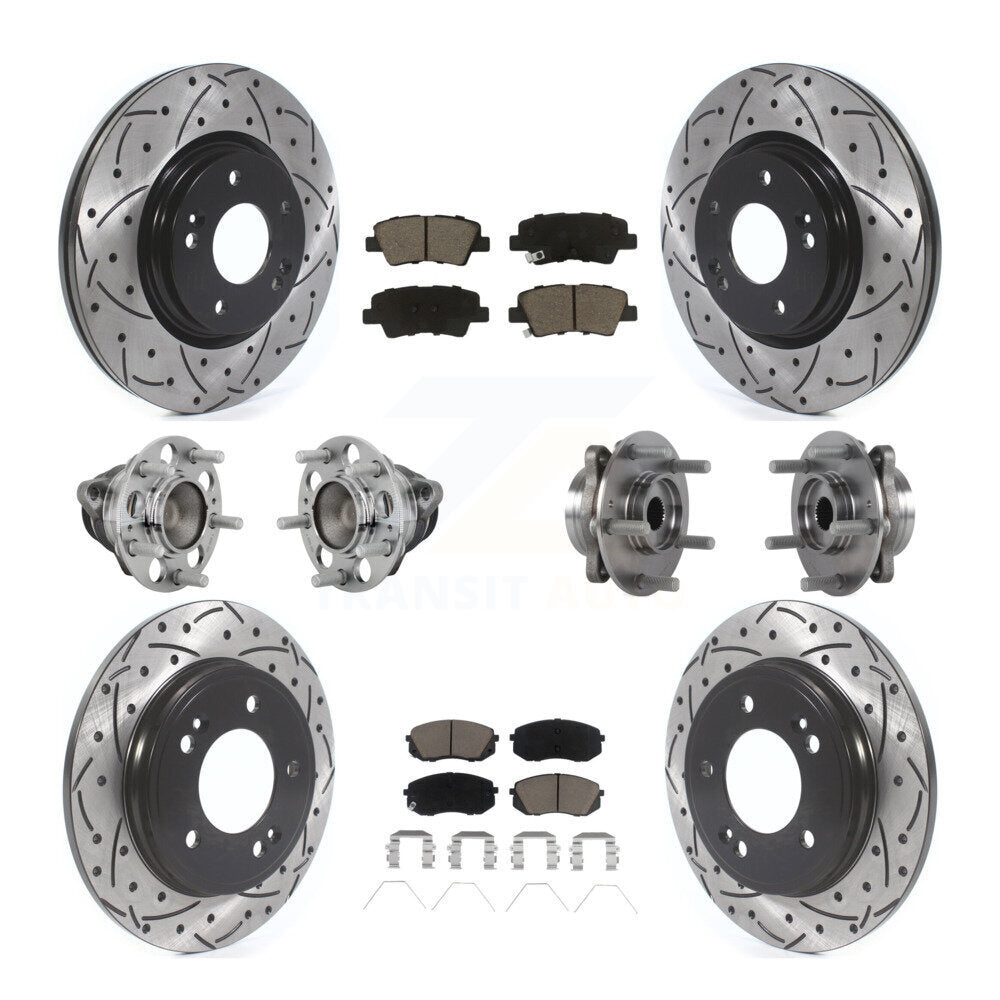 Transit Auto KBB-131306 Wheel Bearing and Hub Assembly for 2019-2023 Kia Forte, Hyundai Veloster - Front and Rear product image