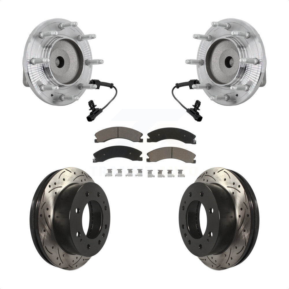 Transit Auto KBB-131313 Wheel Bearing and Hub Assembly for 2011-2019 Chevrolet Silverado 2500 HD, Chevrolet Silverado 3500 HD, GMC Sierra 2500 HD & more - Front product image