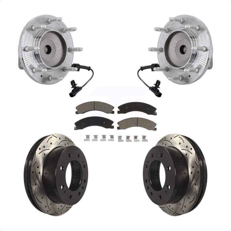 Transit Auto KBB-131313 Wheel Bearing and Hub Assembly for 2011-2019 Chevrolet Silverado 2500 HD, Chevrolet Silverado 3500 HD, GMC Sierra 2500 HD & more - Front product image