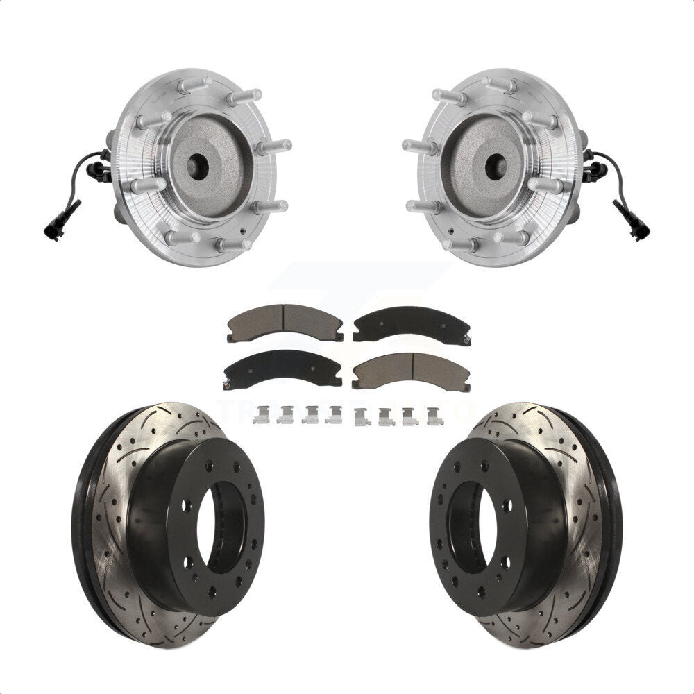 Transit Auto KBB-131314 Wheel Bearing and Hub Assembly for 2011-2019 Chevrolet Silverado 3500 HD, GMC Sierra 3500 HD - Front product image