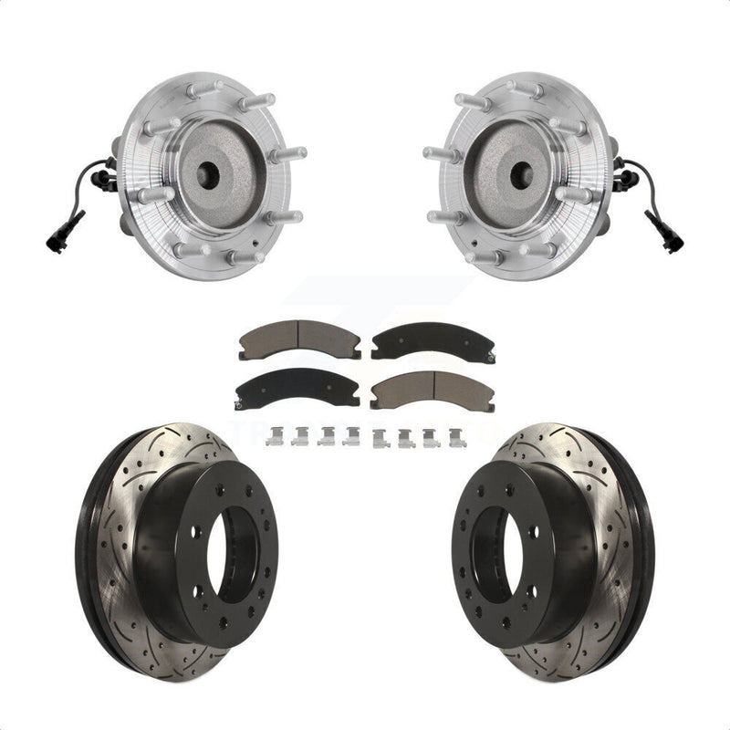 Transit Auto KBB-131314 Wheel Bearing and Hub Assembly for 2011-2019 Chevrolet Silverado 3500 HD, GMC Sierra 3500 HD - Front product image