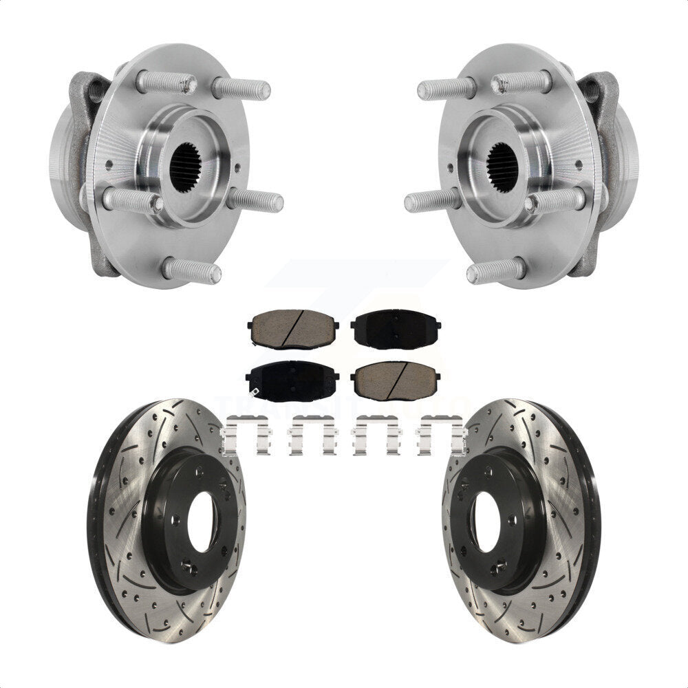 Transit Auto KBB-131318 Wheel Bearing and Hub Assembly for 2018-2022 Hyundai Kona, Kia Seltos - Front product image