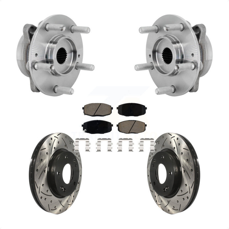 Transit Auto KBB-131318 Wheel Bearing and Hub Assembly for 2018-2022 Hyundai Kona, Kia Seltos - Front product image
