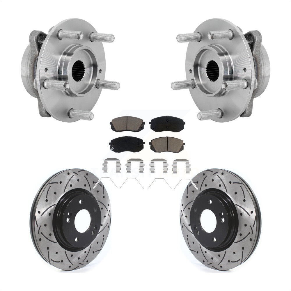 Transit Auto KBB-131319 Wheel Bearing and Hub Assembly for 2018-2022 Hyundai Kona, Kia Seltos - Front product image