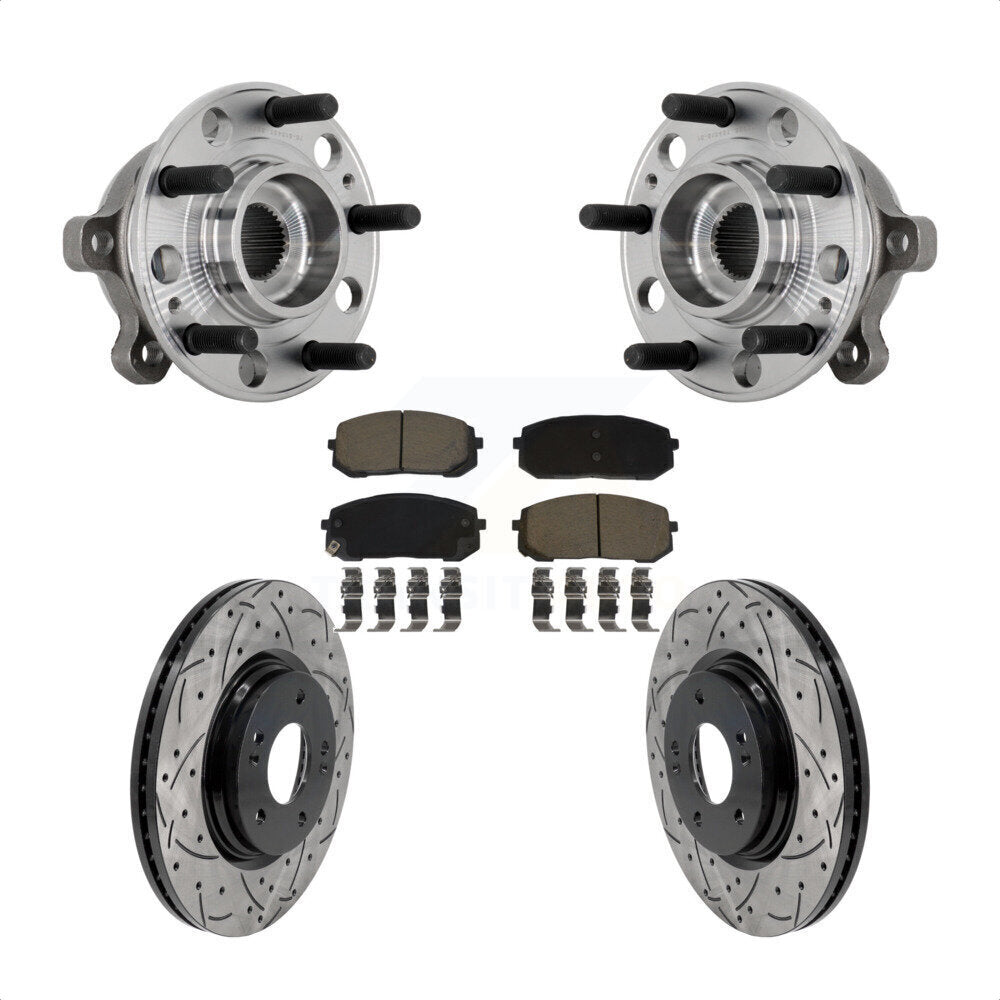 Transit Auto KBB-131321 Wheel Bearing and Hub Assembly for 2020-2024 Hyundai Sonata, Kia K5 - Front product image