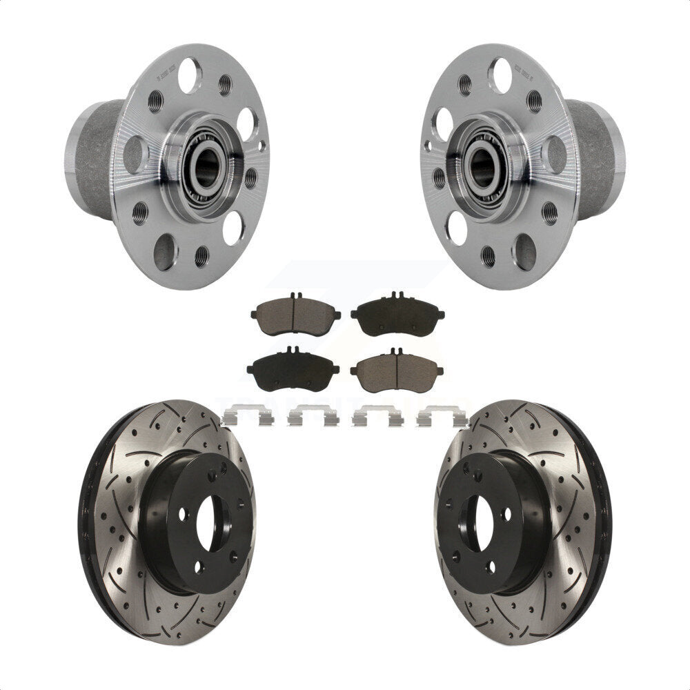 Transit Auto KBB-131322 Wheel Bearing and Hub Assembly for 2008-2015 Mercedes-Benz C250, Mercedes-Benz C300 - Front product image