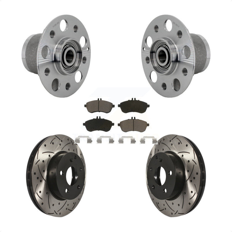 Transit Auto KBB-131322 Wheel Bearing and Hub Assembly for 2008-2015 Mercedes-Benz C250, Mercedes-Benz C300 - Front product image